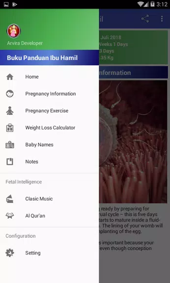 Pregnancy Guide zrzut ekranu 1