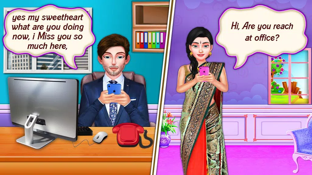 Indian Wedding Honeymoon Games屏幕截圖2