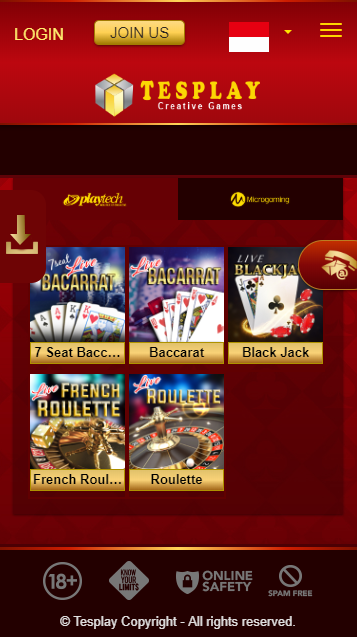 Casino Slot Online - TESPLAY Tangkapan skrin 0