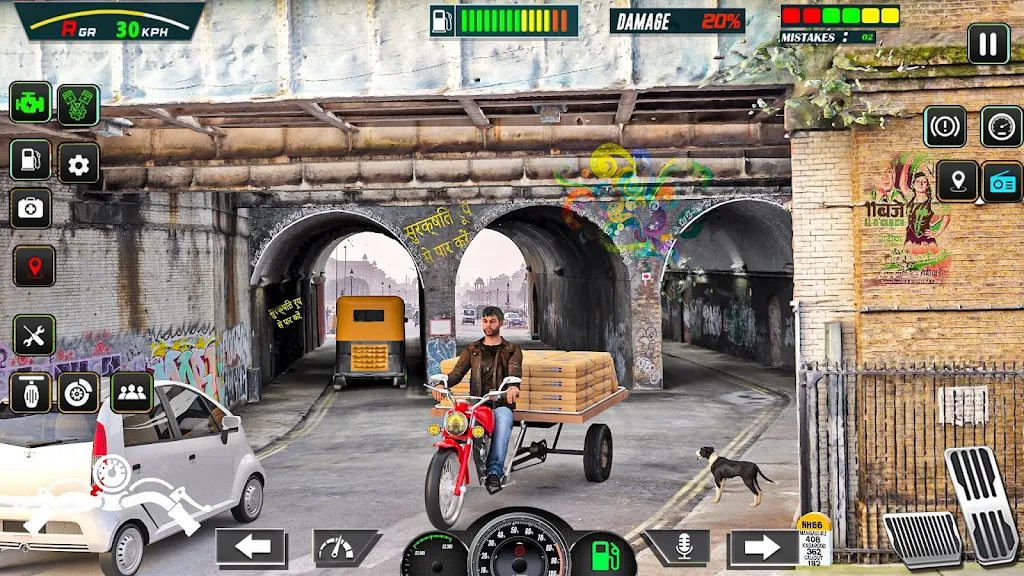 ภาพหน้าจอ Tuk Tuk Rickshaw: Auto Game 2