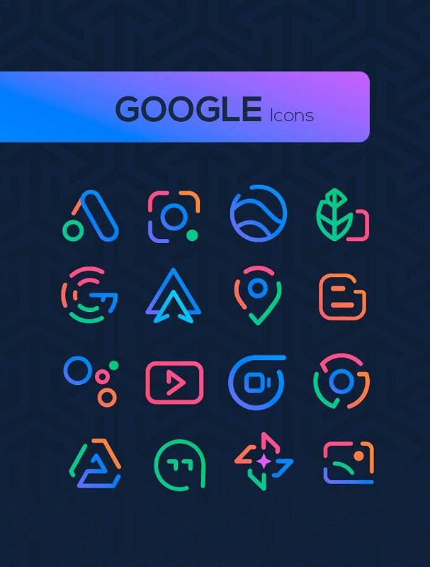 Linebit Icon Pack экрана 0