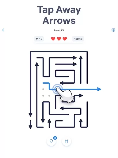 Arrow Puzzle - 화살퍼즐게임 스크린샷 10