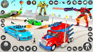 Robot Game Mobil pmk Car Games屏幕截圖2