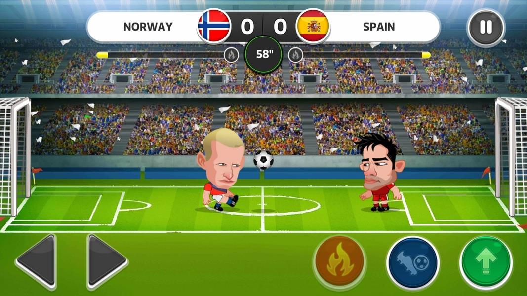 ภาพหน้าจอ EURO 2016 Head Soccer 3