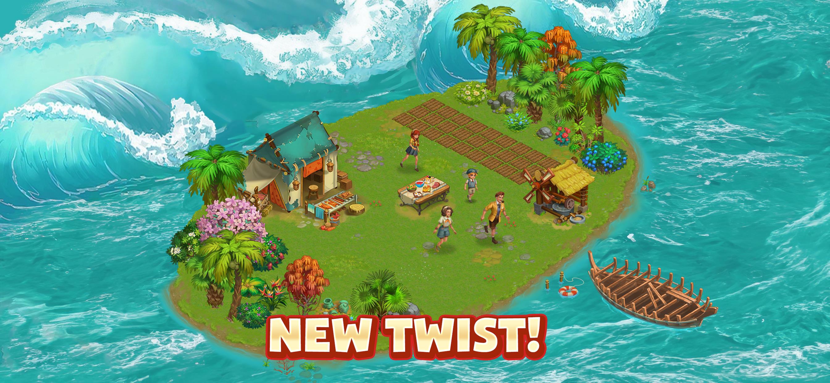 ภาพหน้าจอ Family Farming: My Island Home 0