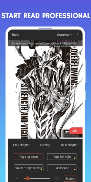 Manga Fox - Manga Comic Reader Mod capture d’écran 1