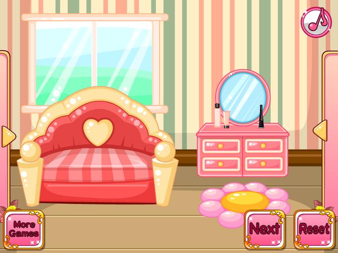 Princess Doll House Decoration zrzut ekranu 2