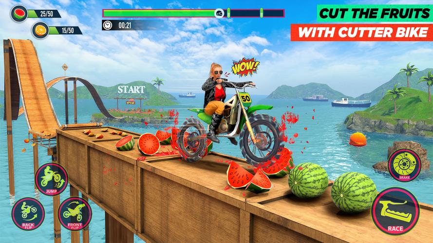 Bike Stunt Game: Tricks Master屏幕截圖1