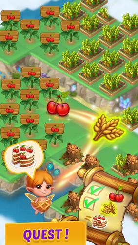 Tastyland-merge&puzzle cooking экрана 3