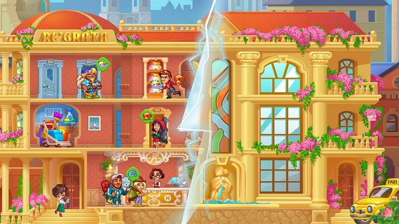 Screenshot Grand Hotel Mania: Hotel jogo 3