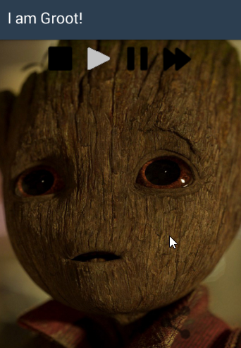 Screenshot I am Groot Button 1