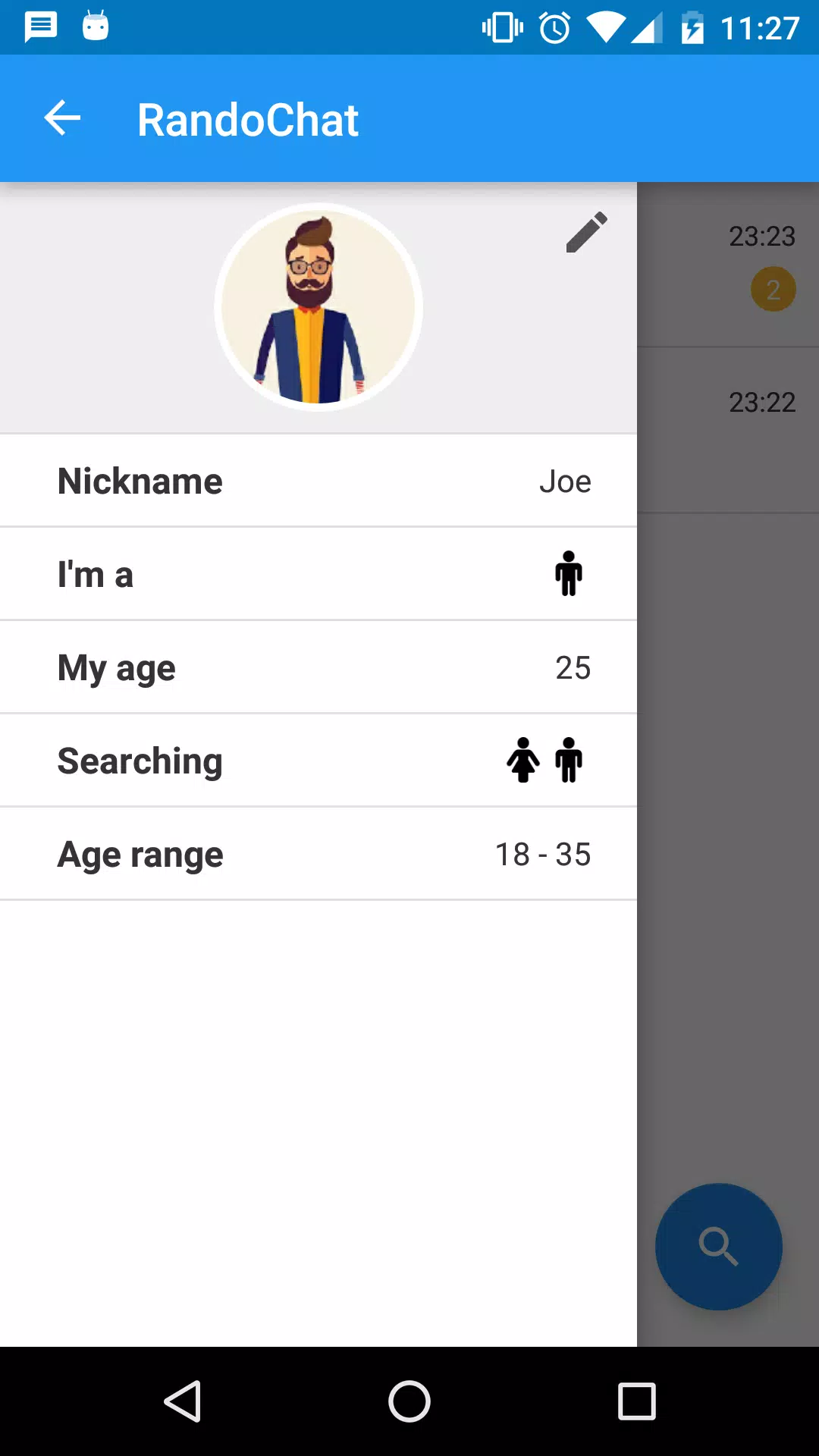 RandoChat - Chat roulette应用截图第0张