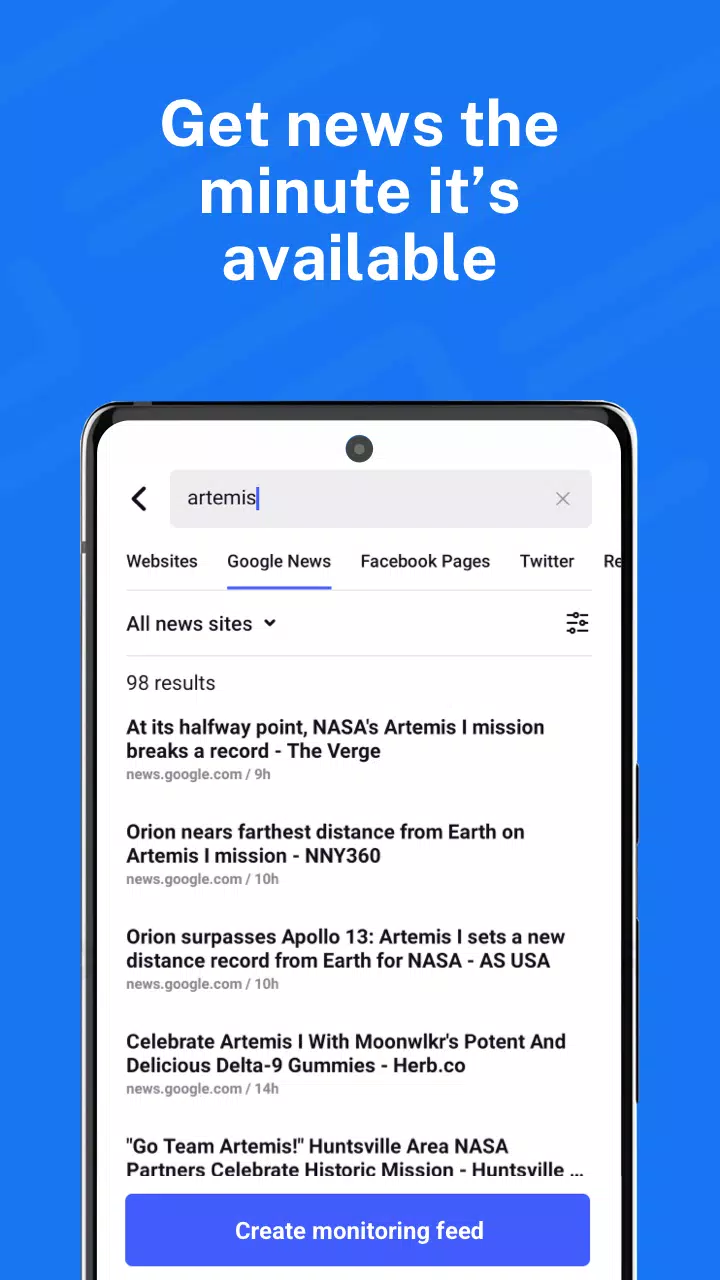 Inoreader screenshot 1
