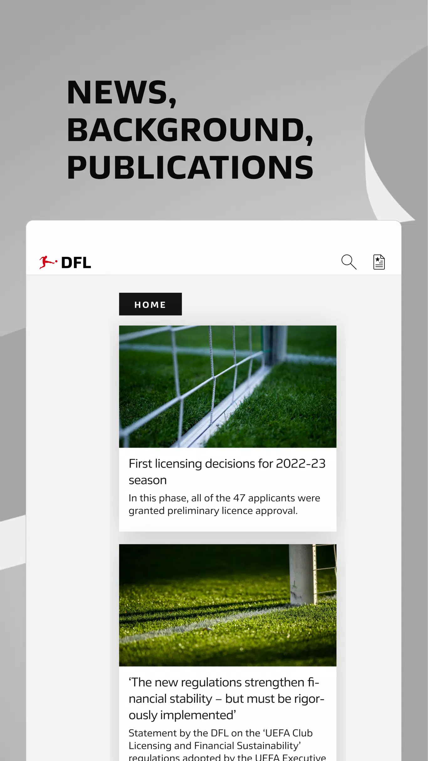 Screenshot DFL App 3