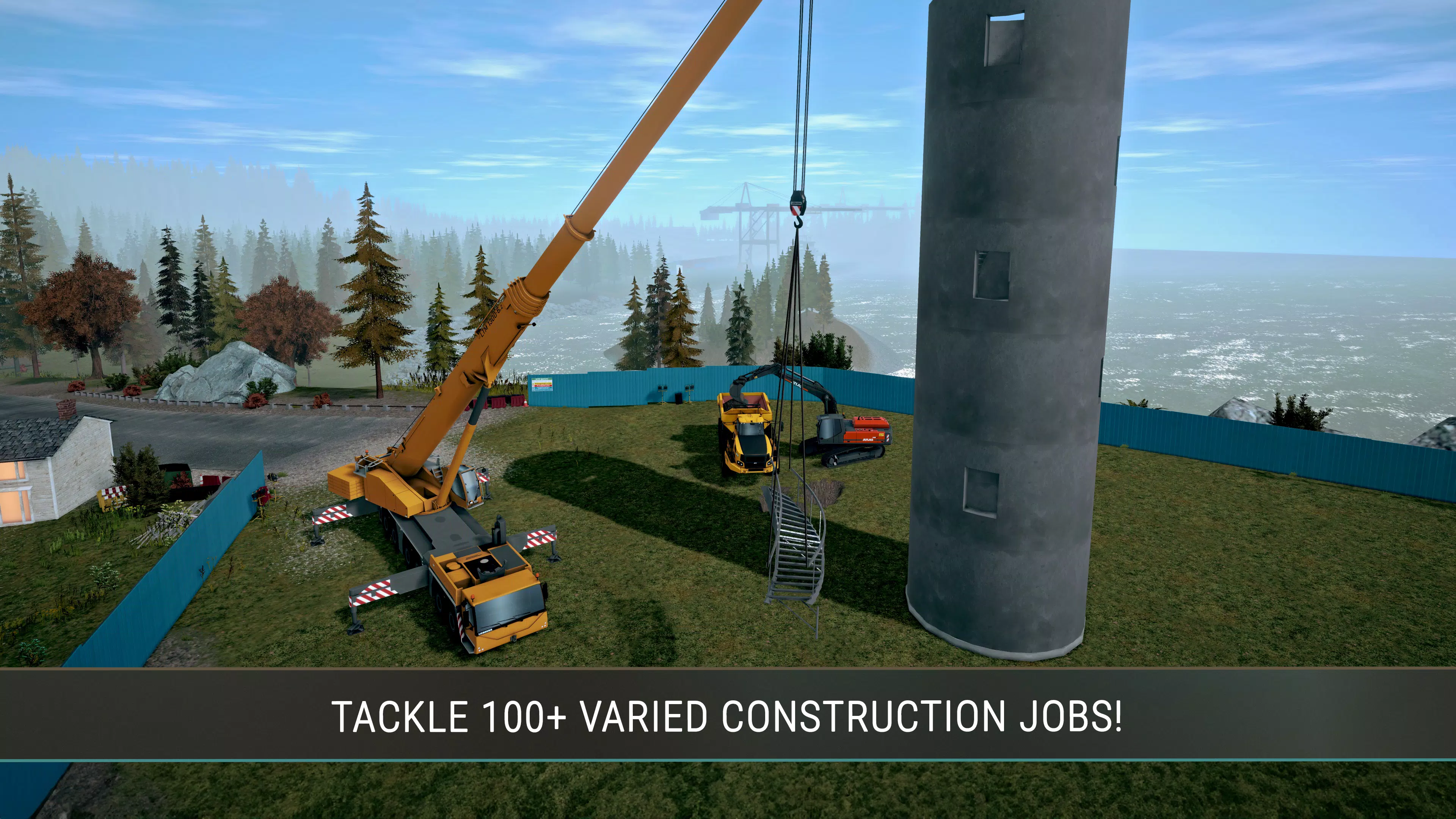 Construction Simulator 4 Lite ကိုဖန်သားပြင်2