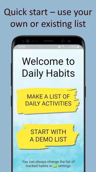 Daily activities tracker Ekran Görüntüsü 1