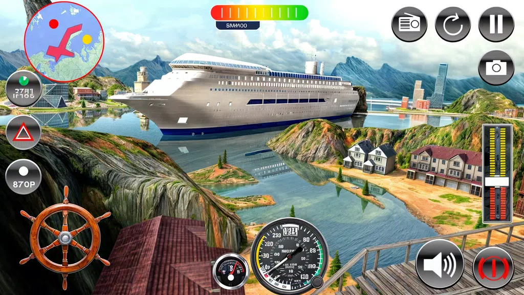 Transport Cruise Ship Games屏幕截圖0