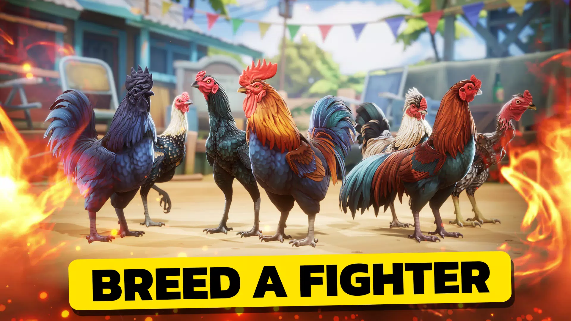 Rooster Fights Captura de pantalla 1