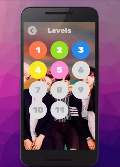 ภาพหน้าจอ BTS WORD GAME 3