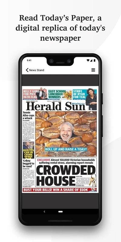 Herald Sun ภาพหน้าจอ 3