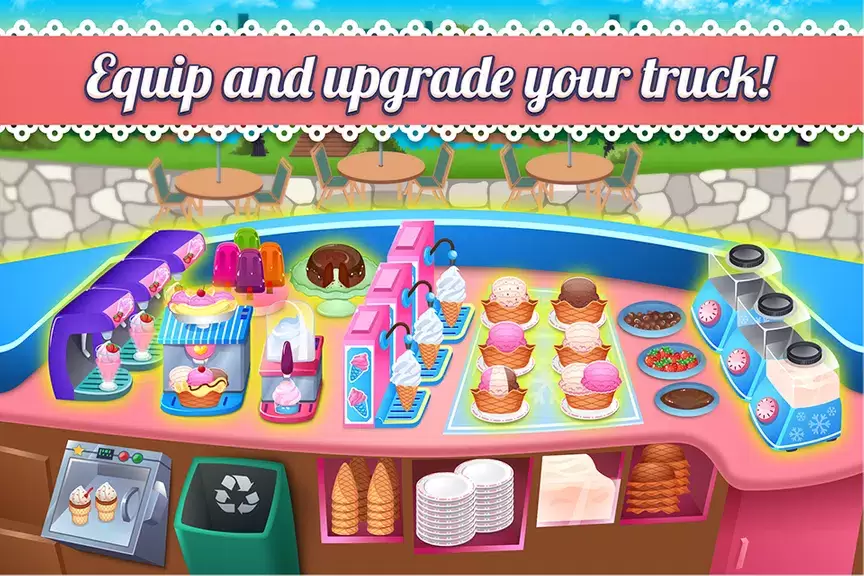 My Ice Cream Shop: Time Manage Captura de tela 3