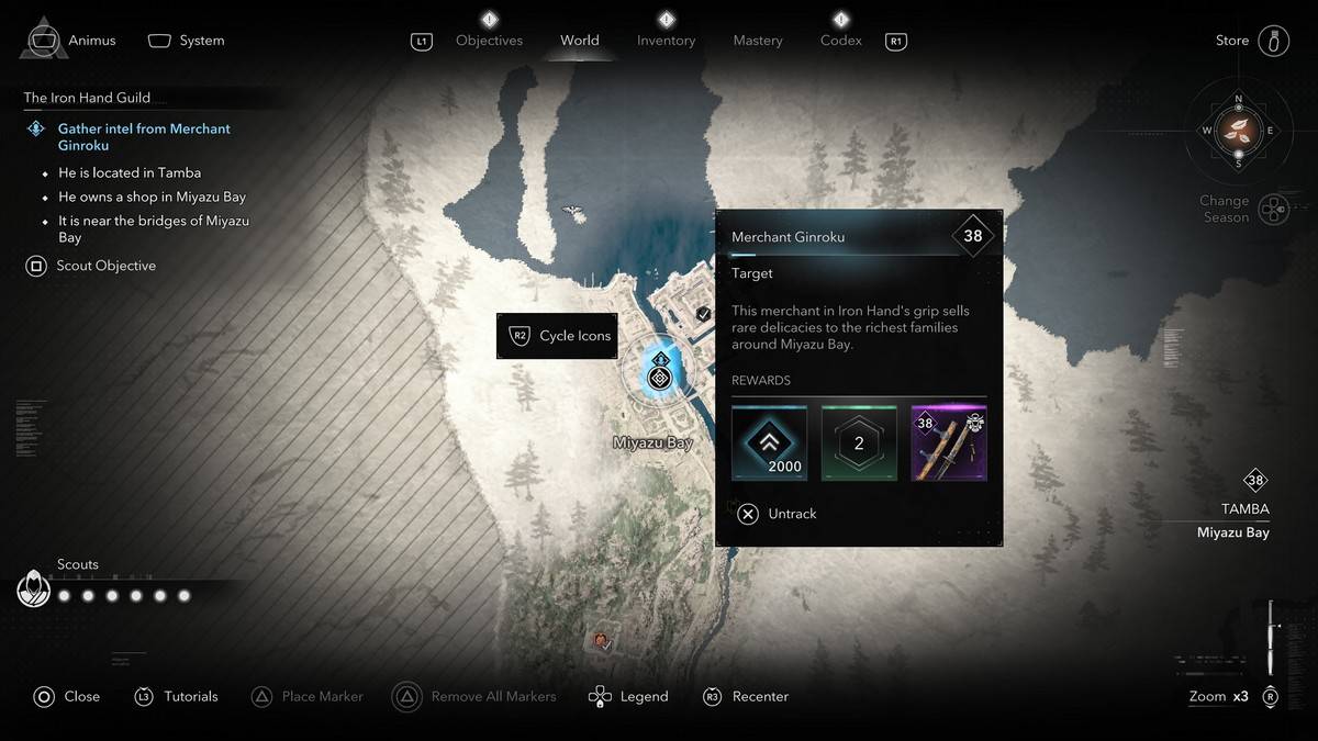 Pedagang Ginroku di Bayang -bayang Assassin's Creed