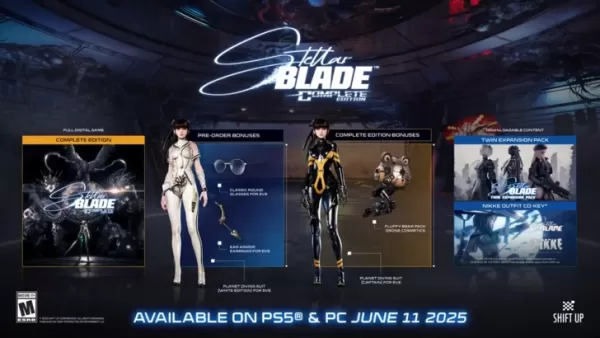 Stellar Blade Complete Edition Releases June 11