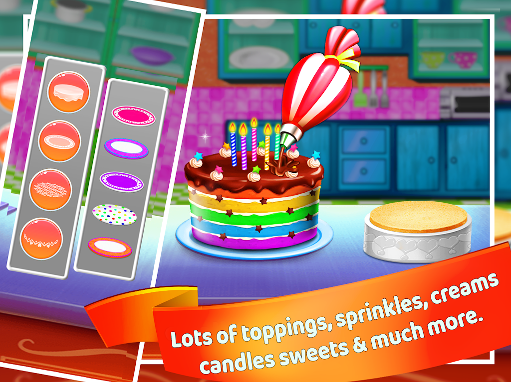 Cake Maker Cooking - Cake Game Ảnh chụp màn hình 1