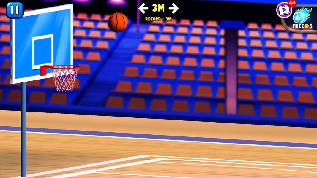 ภาพหน้าจอ Basketball Shoot 3