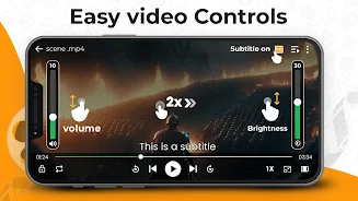 ZMPlayer: HD Video Player app zrzut ekranu 1