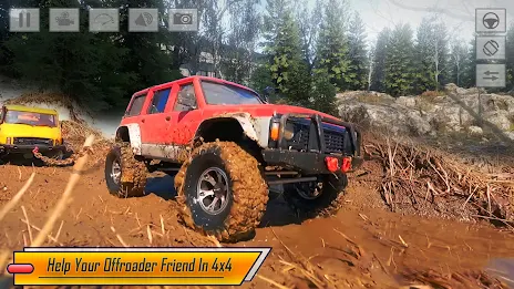 Offroad Driving Jeep Simulator 스크린샷 1