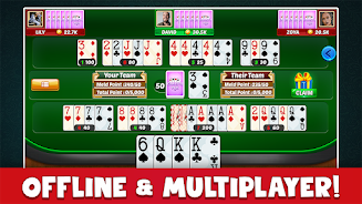 Canasta Plus Offline Card Game zrzut ekranu 2