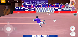 Goalie Wars Football Indoor ảnh chụp màn hình 0