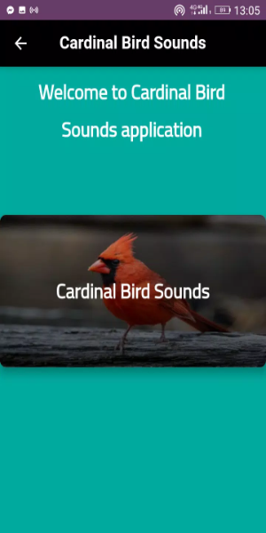 Cardinal sounds and calls captura de pantalla 0