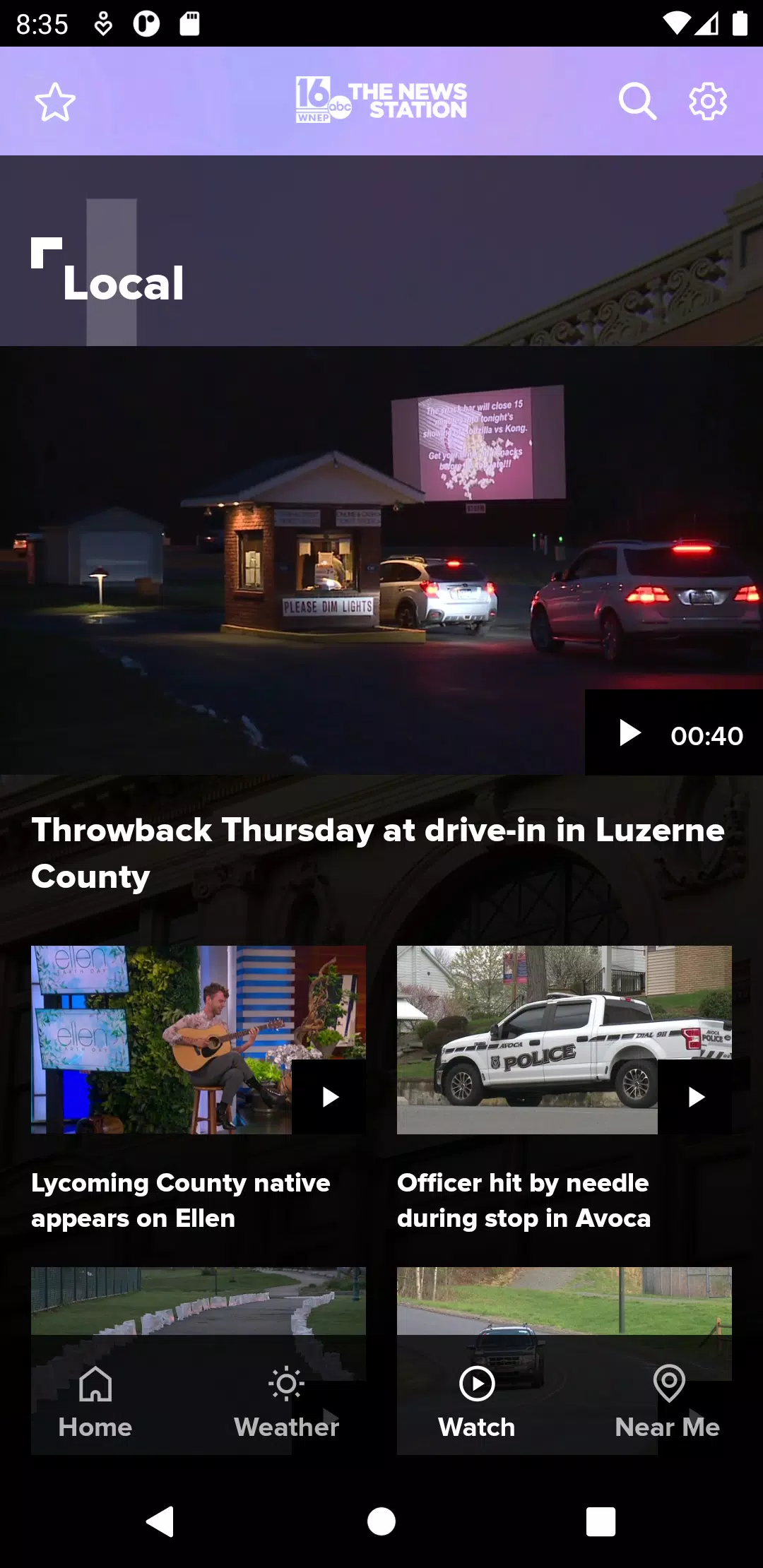 WNEP The News Station capture d’écran 0