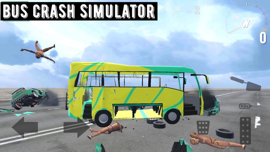 Bus Crash Simulator captura de pantalla 0
