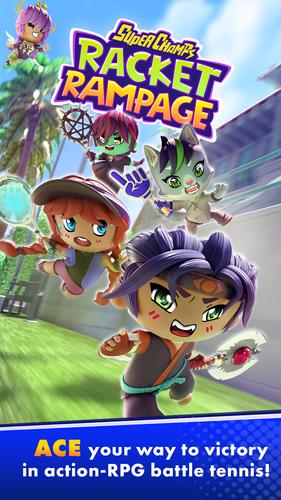 Super Champs: Racket Rampage 스크린샷 0