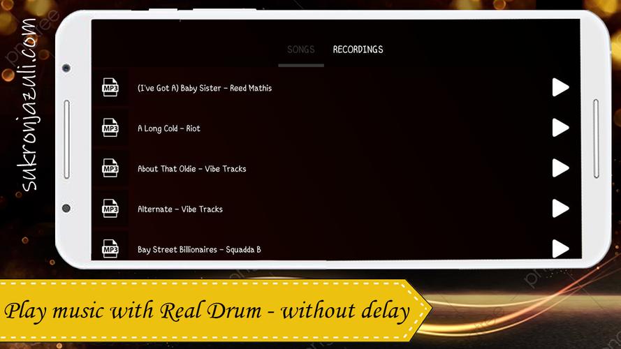 ภาพหน้าจอ Simple Real Drum 3