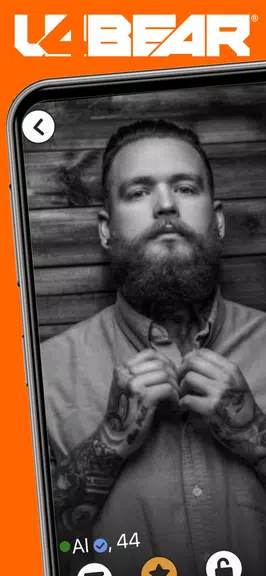 u4Bear: Citas Gay y chat captura de pantalla 1