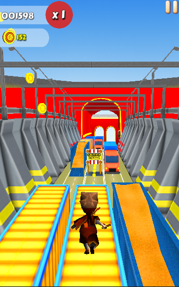 Run Subway Ninja Mod capture d’écran 1