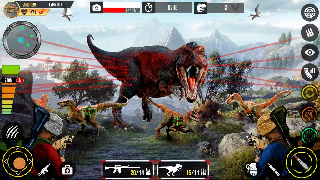 Real Dino Hunting Gun Games screenshot 2