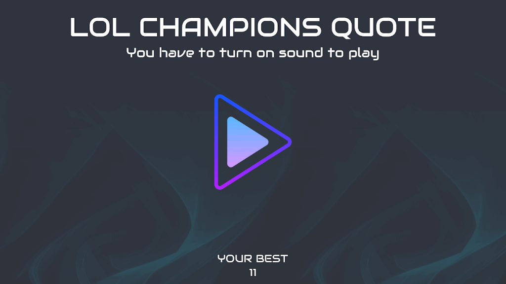 Screenshot LOL Champions Quote 0