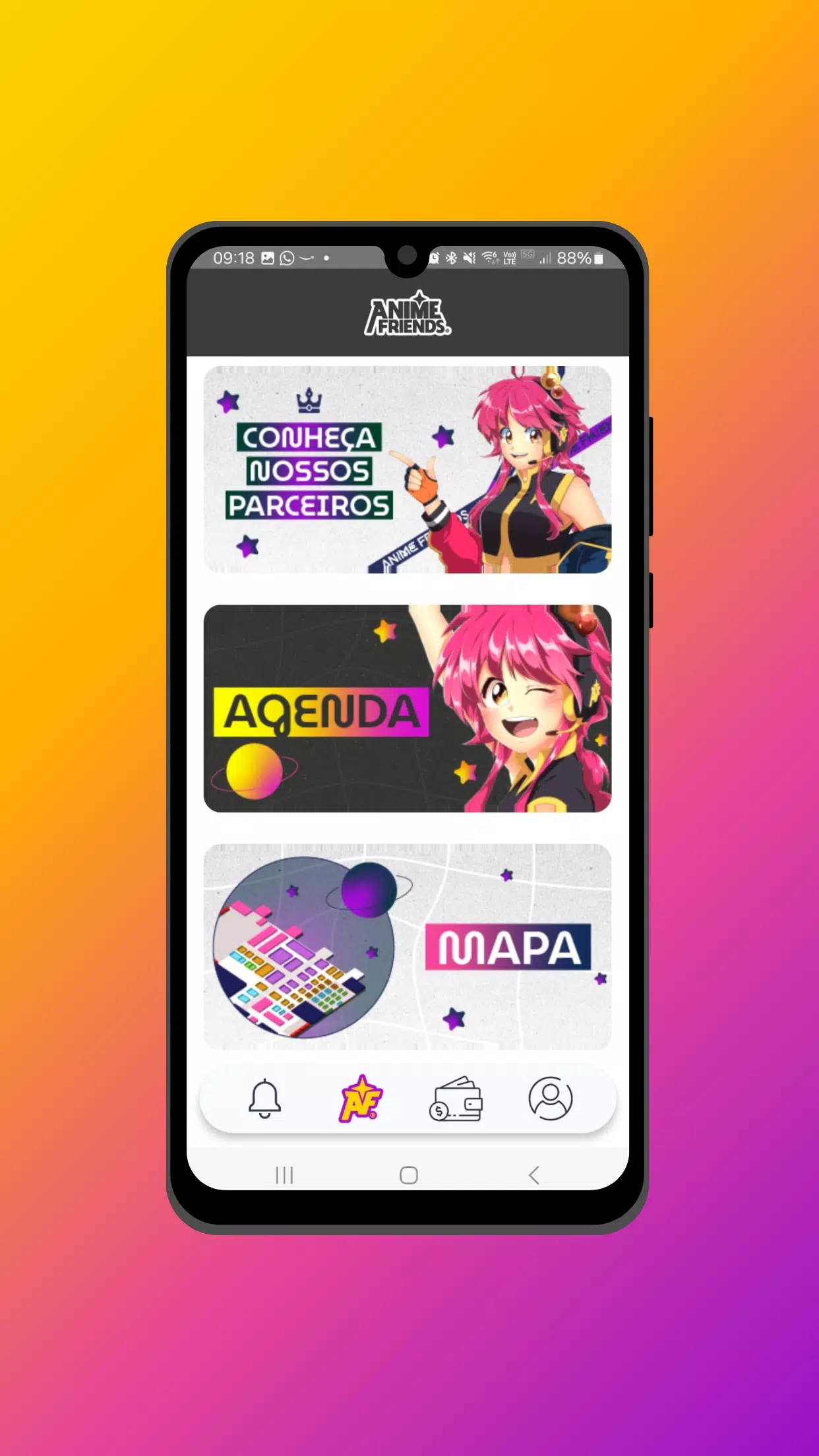 App Anime Friends屏幕截圖2