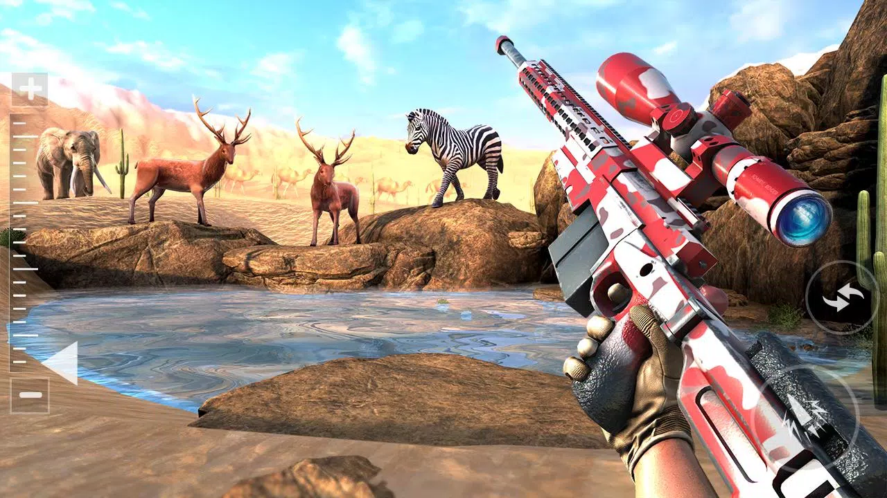 Safari Deer Hunting: Gun Games屏幕截圖1