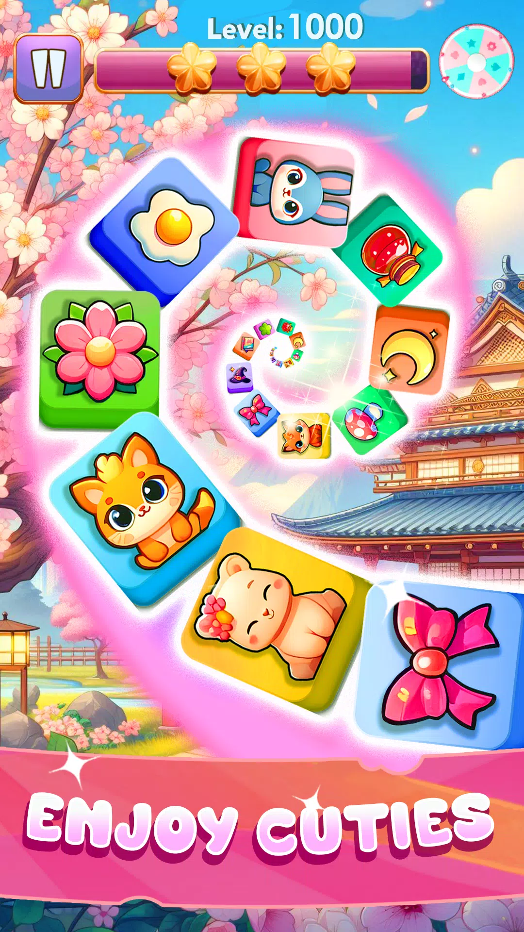 Tile Cutie: Match Puzzle Game ကိုဖန်သားပြင်0