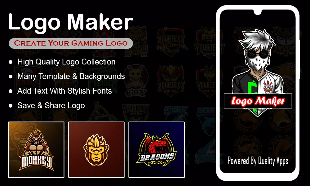 FF Logo Maker - Gaming Esport スクリーンショット 0