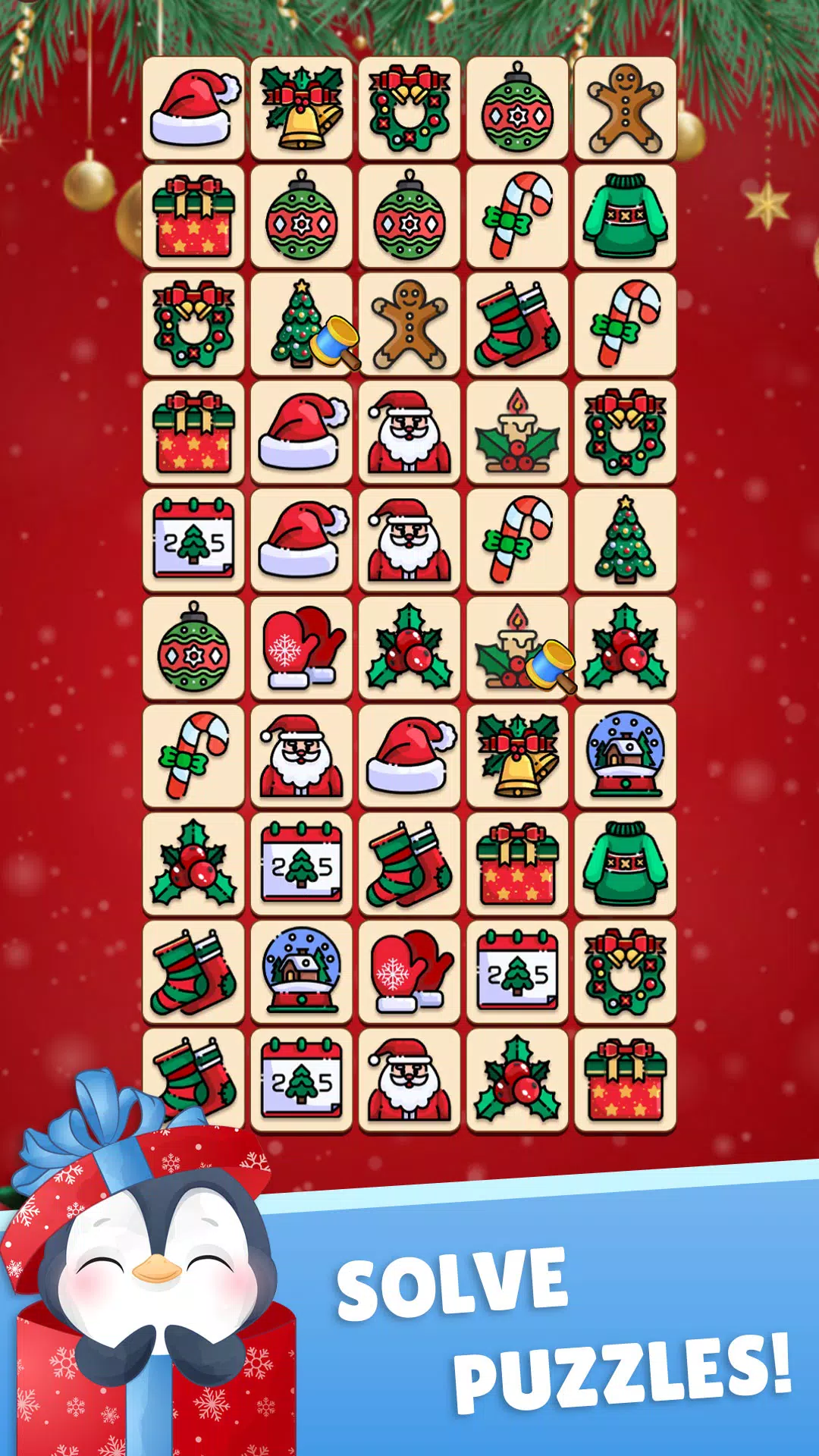 Xmas Tile Connect ภาพหน้าจอ 1