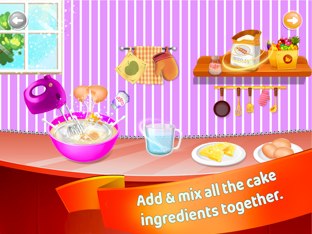 Cake Maker Cooking - Cake Game Ảnh chụp màn hình 0