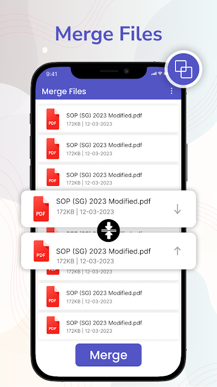 Screenshot Dividir e mesclar arquivos PDF 2