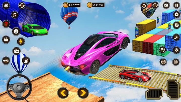 City GT Car Stunts Mega ramps screenshot 2